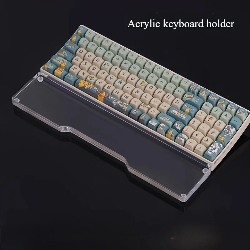 Acrylic Keyboard Hand Rest Simplicity Wrist Pad Customized Comfort Palm Support Ergonomic Design Wrist Rest for Game Office