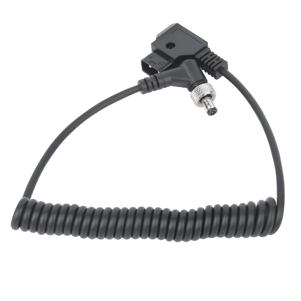 D‑ TAP Plug to  Port  Monitor Supply Cable Plastic Black Spring Power Wire with Lock Monitor Power Supply Cable