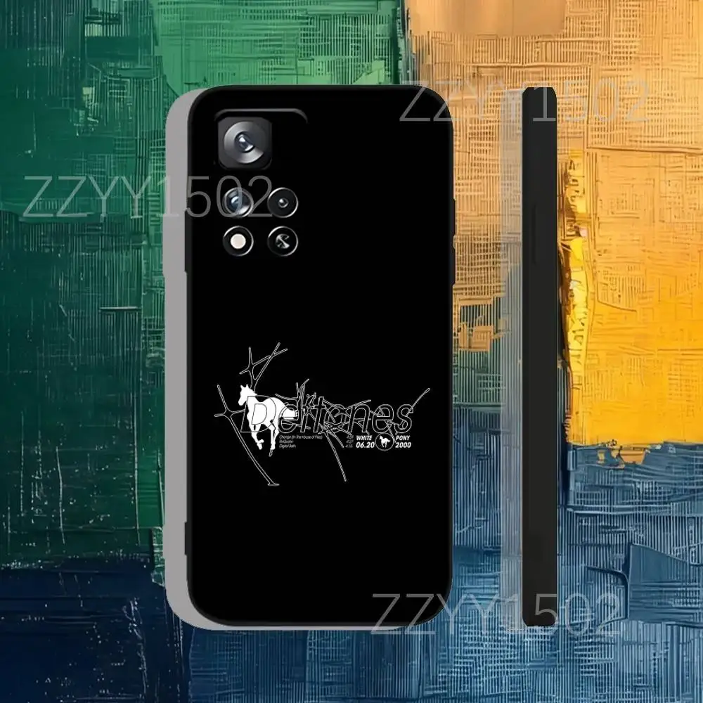 D-Deftones Private Music Phone Case For Samsung S25,S24,Ultra,S20,S30,Plus,S22,S23,Ultra,Plus,5G Black Silicone Soft