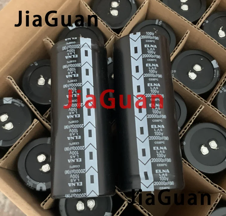 

2PCS NEW ELNA LA5 100V20000UF 40X100MM copper foot audio electrolytic capacitor 2000UF 100V 20000uF/100V free shipping