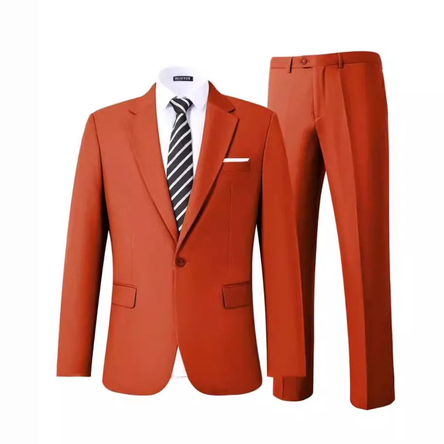 

New Men's Suit Business Casual Men's Suit Set Dinner Dance Wedding Party Men's Dress