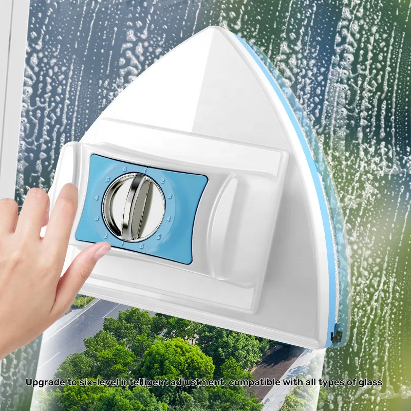 Fensterreiniger Gerete 5-35Mm Glass Handheld Manual Magnet Double Sided Magnetic Window Glass Cleaning Cleaner Wiper
