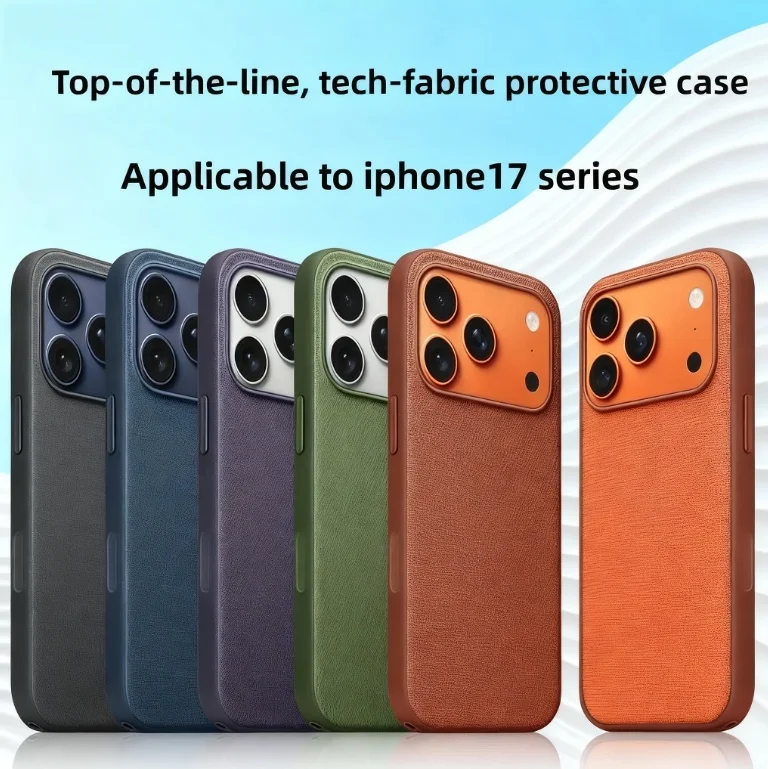 高品質のオリジナル技術織物ケース IPhone 17 Pro Max 用公式 Magsafe 磁気ワイヤレス充電保護カバー