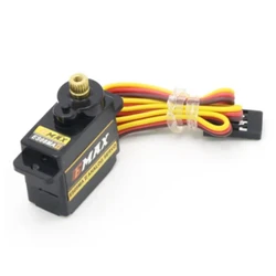 EMAX ES08MA II Mini Metal Gear Analog Servo 12g/ 2.0kg/ 0.12 Sec Mg90S 23x11.5x24mm For RC Plane FPV Drone Racing RC Accessorie