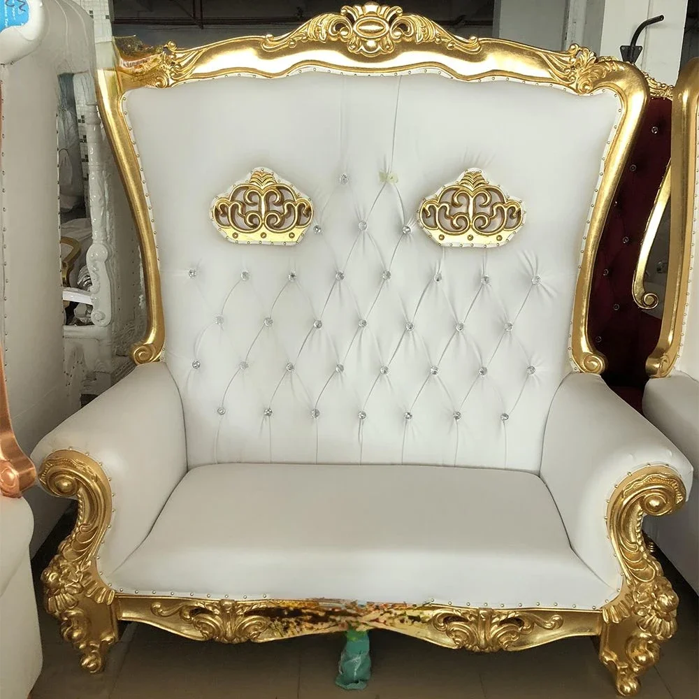 Royal Queen King Throne Sofa Chair Luxury Unique Design Throne Sofa