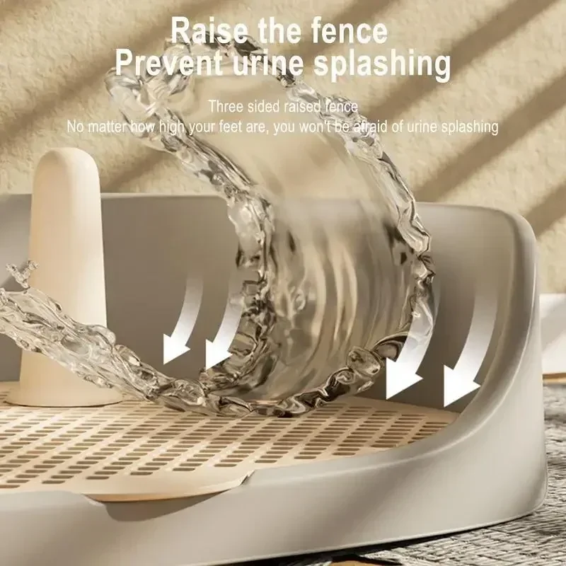 مرحاض الحيوانات الأليفة للكلاب الصغيرة القطط المحمولة الكلب التدريب المرحاض جرو وسادة حامل صينية مستلزمات الحيوانات الأليفة داخلي الكلب قعادة أرنب المراحيض