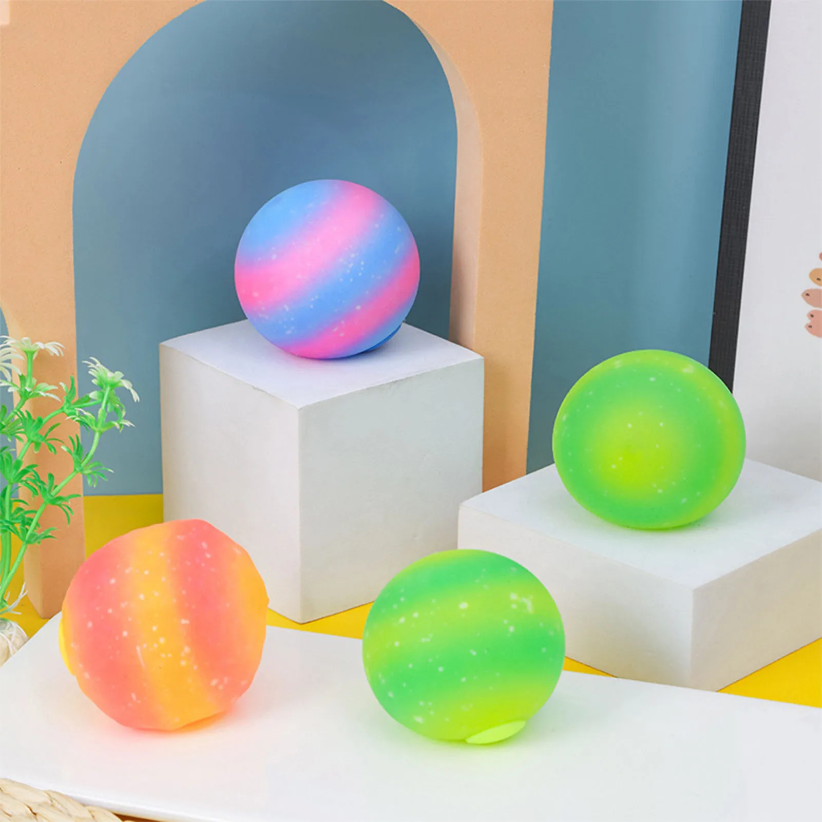 Divertenti giocattoli da spremere antistress a sfera rotonda giocattoli di decompressione novità sicuri e Non tossici per alleviare lo stress dal lavoro