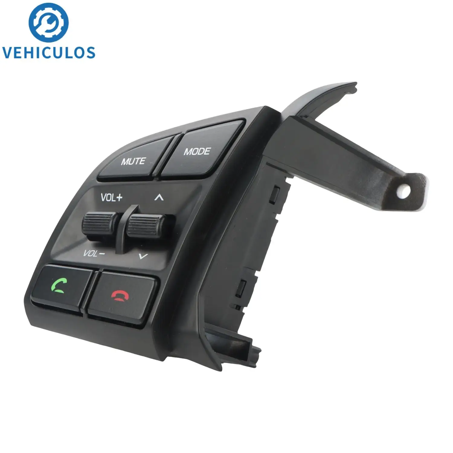 

Left Steering Wheel Control Switch 96710D35004X For 2016-2018 Hyundai Tucson ABS Black Control Switch Car Replacement Parts