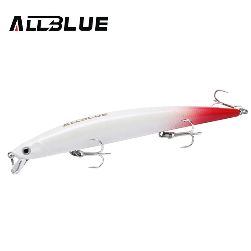 ALLBLUE SPRINT 145S Jerkbait Sinking Minnow Longcast Fishing Lure 145mm 22G Off Shore Saltwater Sea Bass Plastic Bait Gear