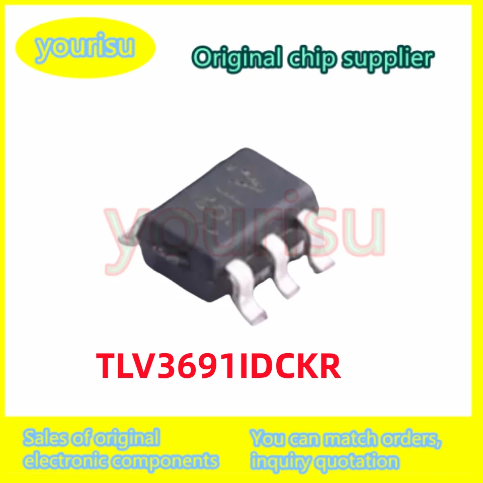 Pcs/Lot Original Authentic TLV3691IDCKR TLV3691 Chip with SIV Printed Comparator TLV361IDCKT