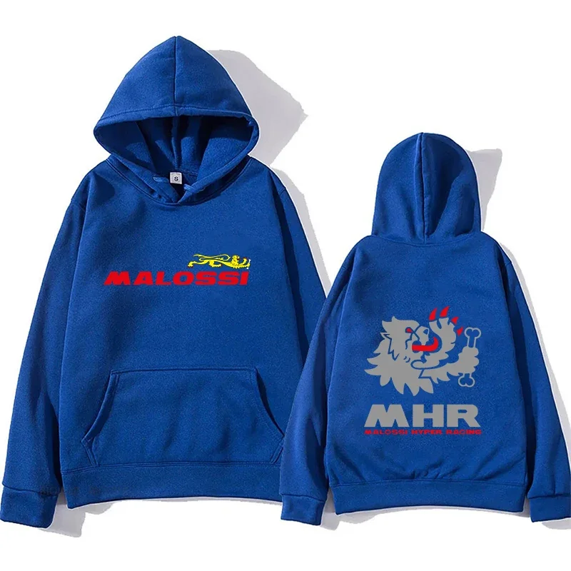Malossi Theme Printed Hoodie Men\'s Sweatshirt Unisex Streetwear Hip Hop Style Autumn Winter Fashion Hip Hop Male Tops Clothes