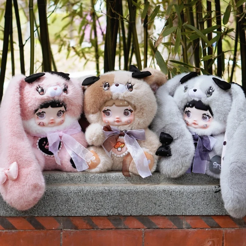 

Nommi 400% V2 Mushroom Cap Series Blind Box Anime Figures Cute Vinyl Nommis Doll Mystery Box Surprise Collect Toy Girl Gifts