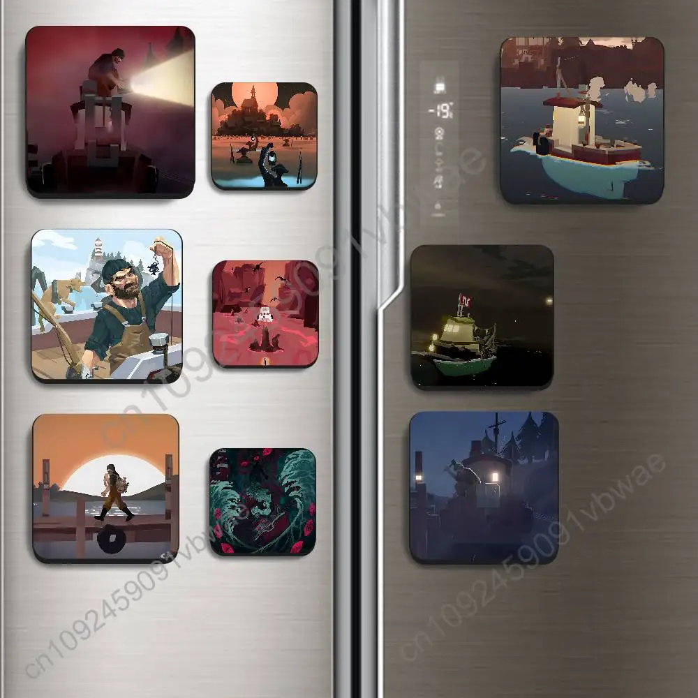 GAME Dredge BestSelling Refrigerator Magnetic Sticker Fridge Magnets Adhesive to Metal Surfaces Leaves No Residue