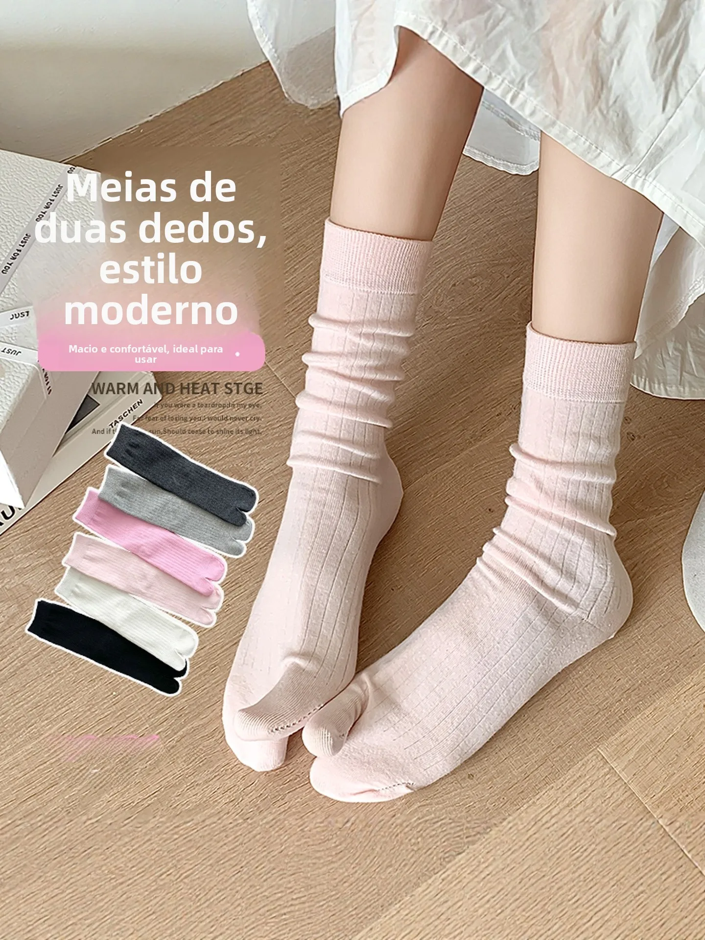 meias-femininas-de-algodao-antiodor-cano-medio-primavera-verao-com-dedos-separados-estilo-casco-de-porco-respiraveis-confo