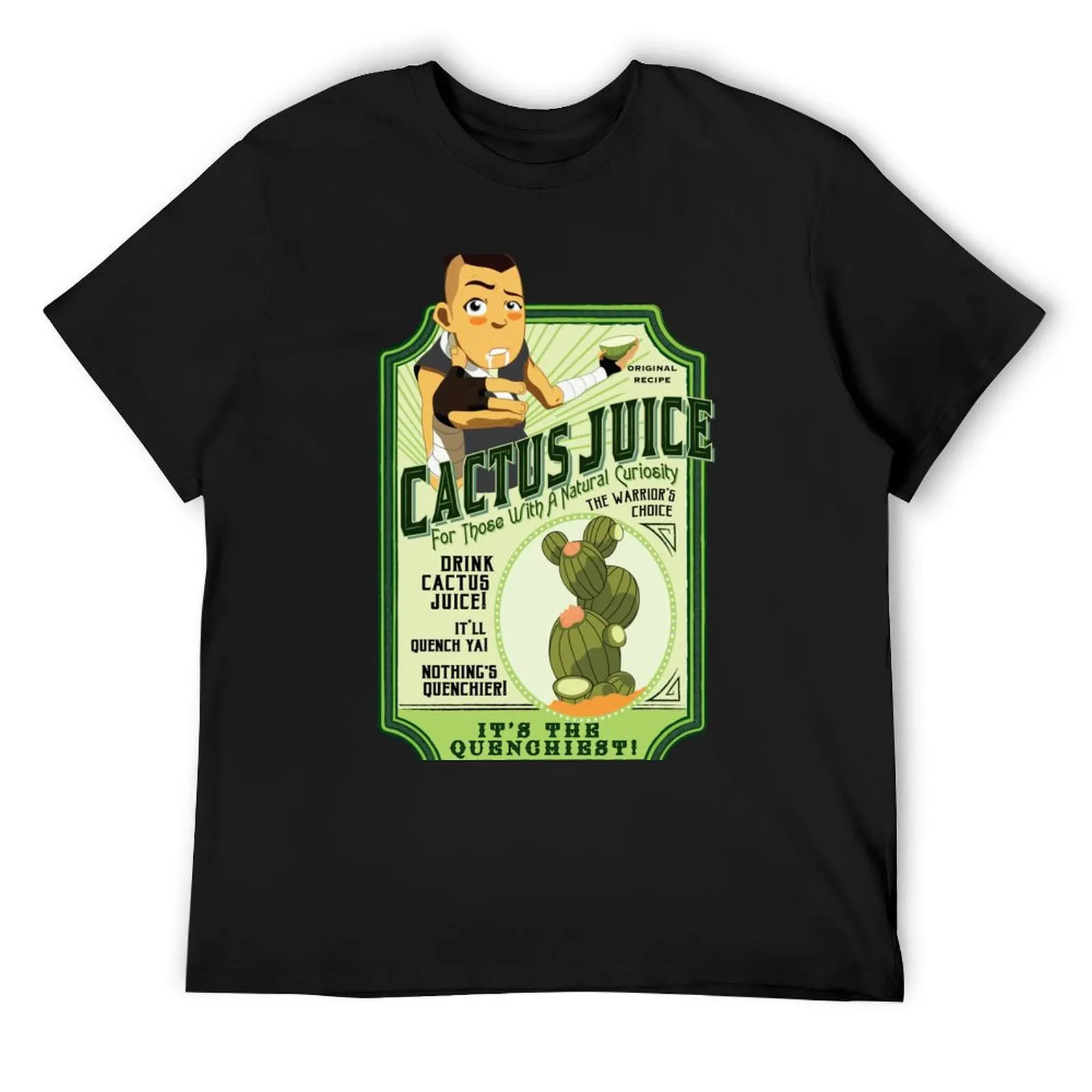 

Drink Cactus Juice T-Shirt clothes vintage quick drying graphics mens cotton t shirts
