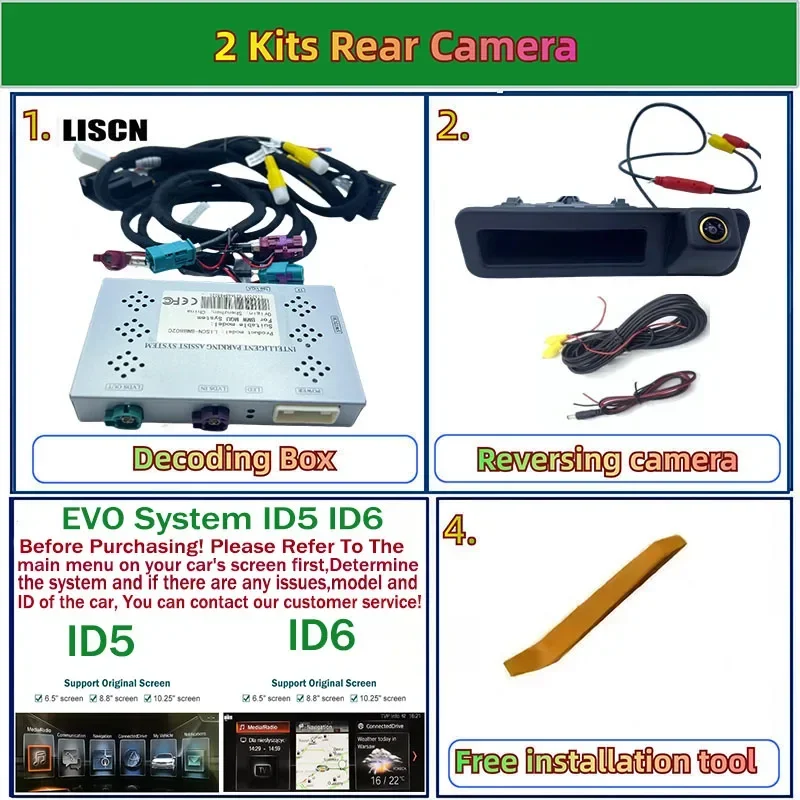Voor Achteruitrijcamera Backup Camera Voor BMW 2 serie F45 F23 F22 F46 F87 2009 ~ 2018 OEM Scherm Plug en Play Parkeerhulp Reverse Camera