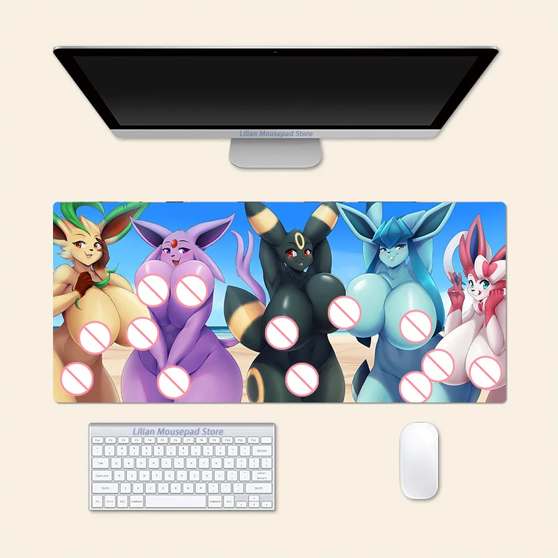 

Furry Umbreo n Anime Large Mouse Pad PlayMat Office Mousepad Game Creative Desk Gaming Mat