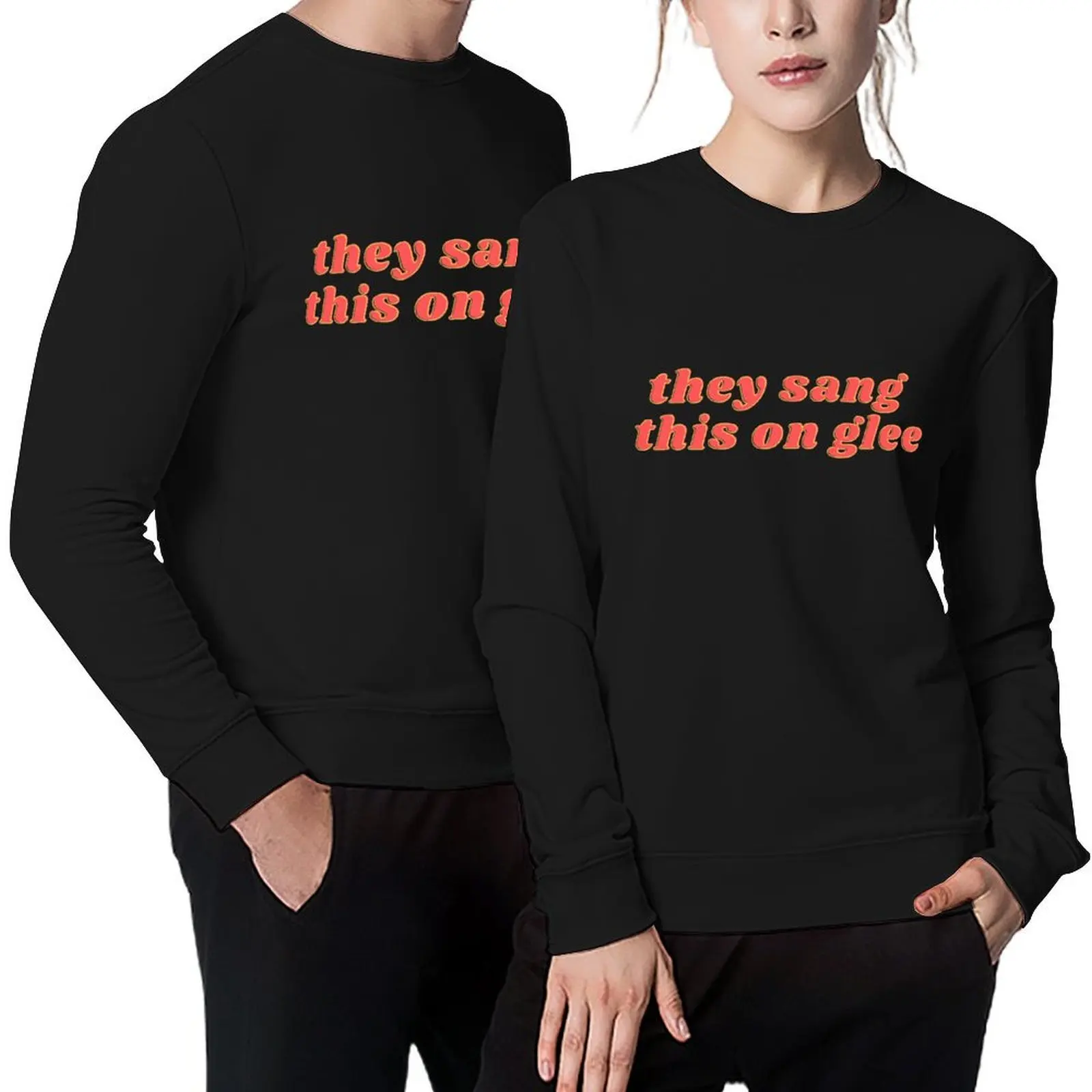 

they sang this on glee glee meme glee quote Pullover clothes for men mens designer clothes autumn jacket men sweatshirt