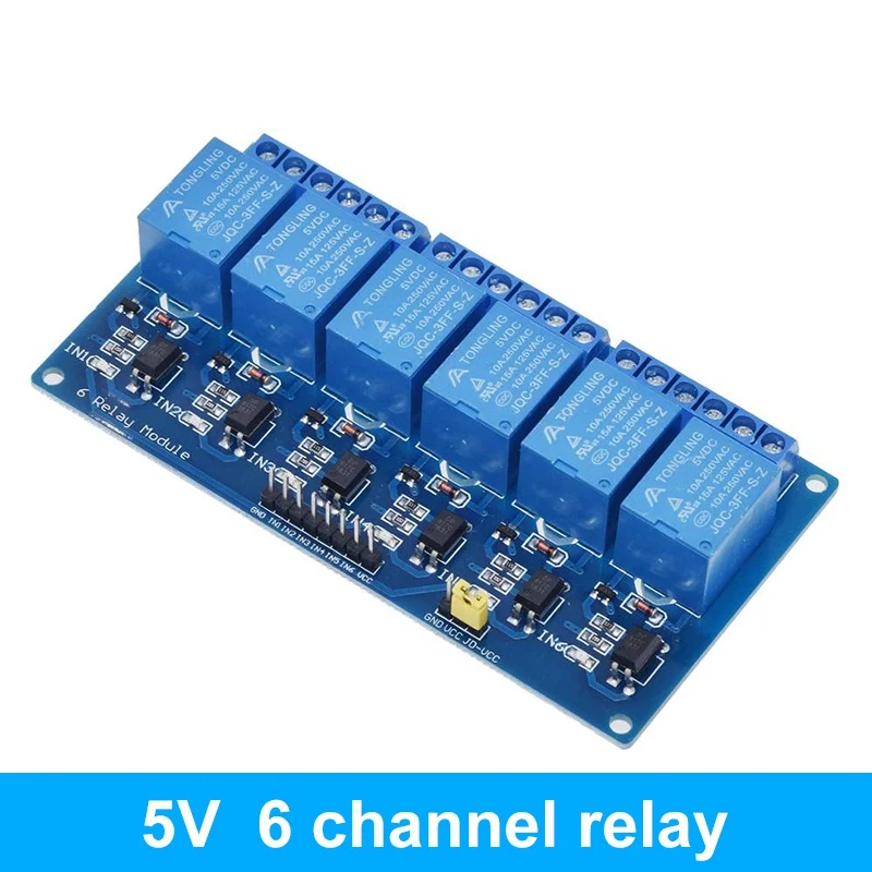 Variant: 5V 6-Kanal-Relais