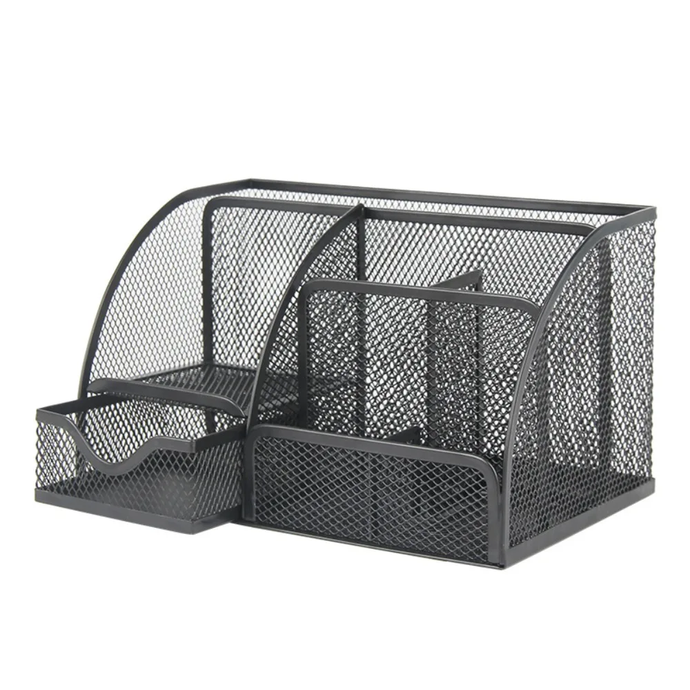 

New Holder Stand Case Storage Box Stationery Office Organizer Mesh