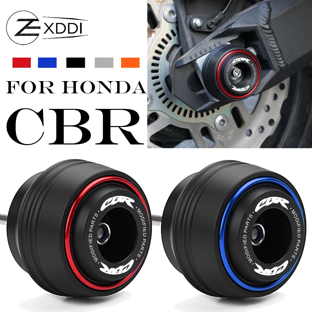 

For Honda CBR650R CBR 650R CBR 650 R 2019-2023 2024 2025 Motorcycle Front Rear Wheel Axle Fork Crash Protector 650 Accessories