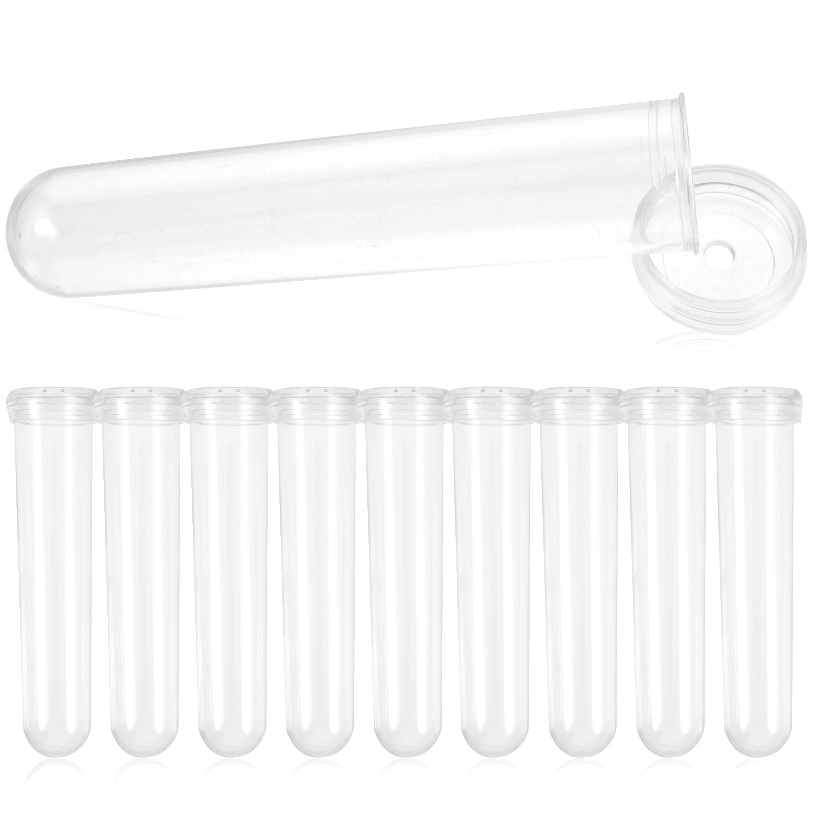 

50 Pcs Floral Water Tubes Planting Tube for Flower Containers Vials Fresh Keeping Hose Small Florist