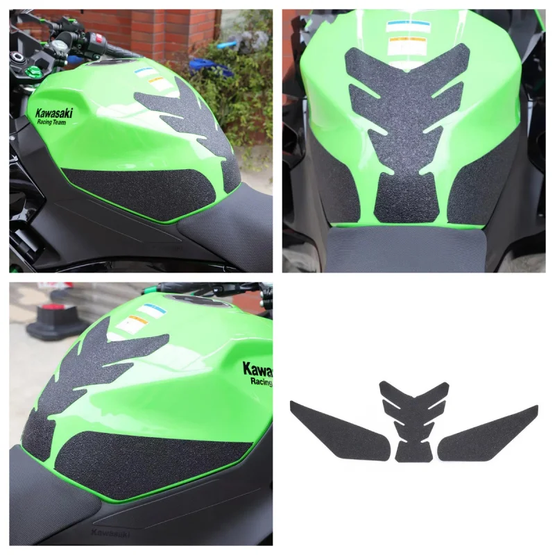 

Universal Motorcycle Accessories Fuel Tank Cap Sticker Fishbone Waterproof Body Stickers For Kawasaki ninja400 Z400 NINJA 400