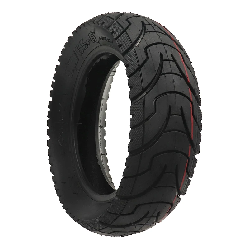 10 Inch 80/65-6 Outer Tire + 10X2.50 Inner Tube 45° : Replacement Parts For Kugoo M4, Quick 3, Zero 10X, Speedual Scooters