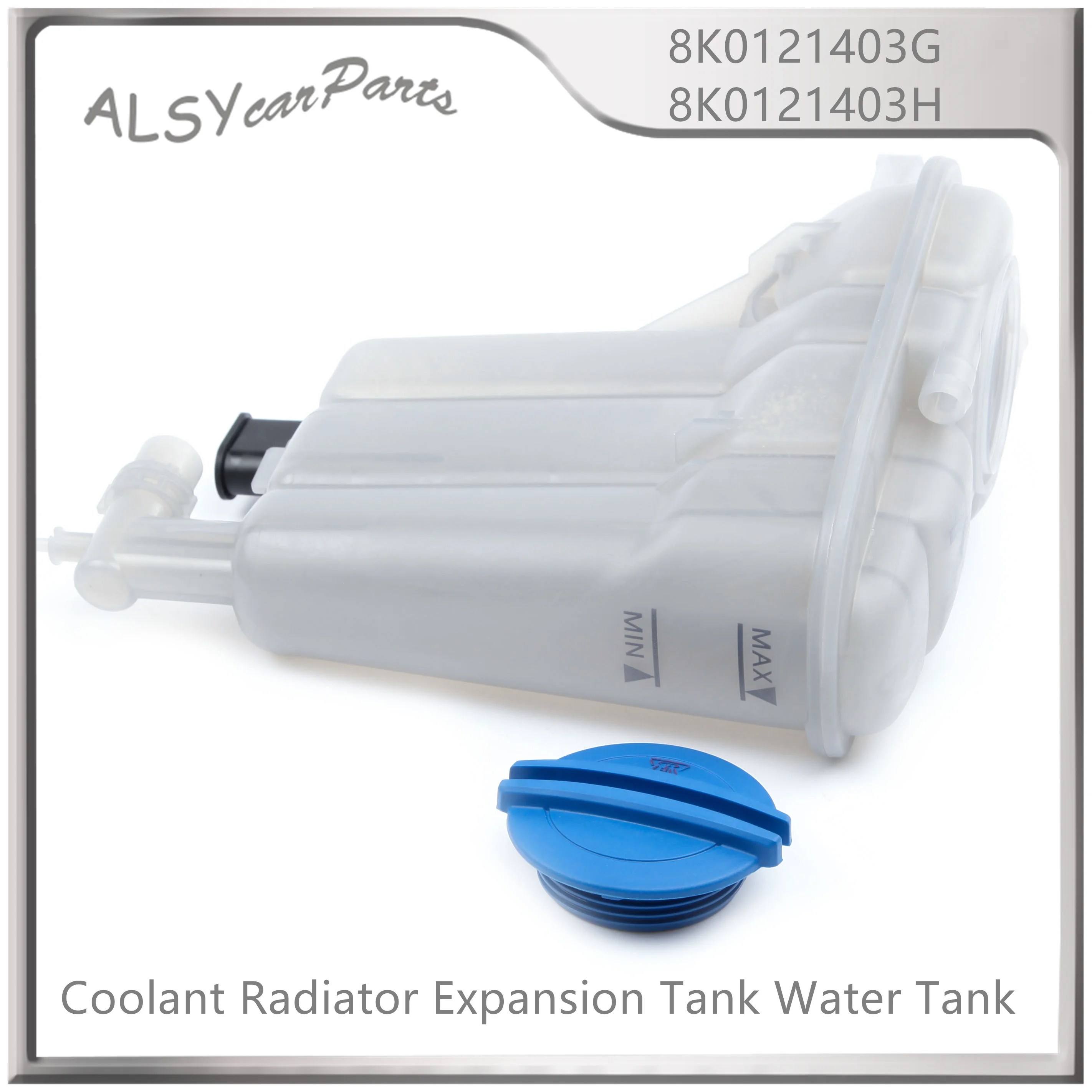 Coolant Radiator Expansion Tank Water Tank 8K0121403G,8K0121403H for  Allroad Quattro Q5 3B0121321 8K0121403T