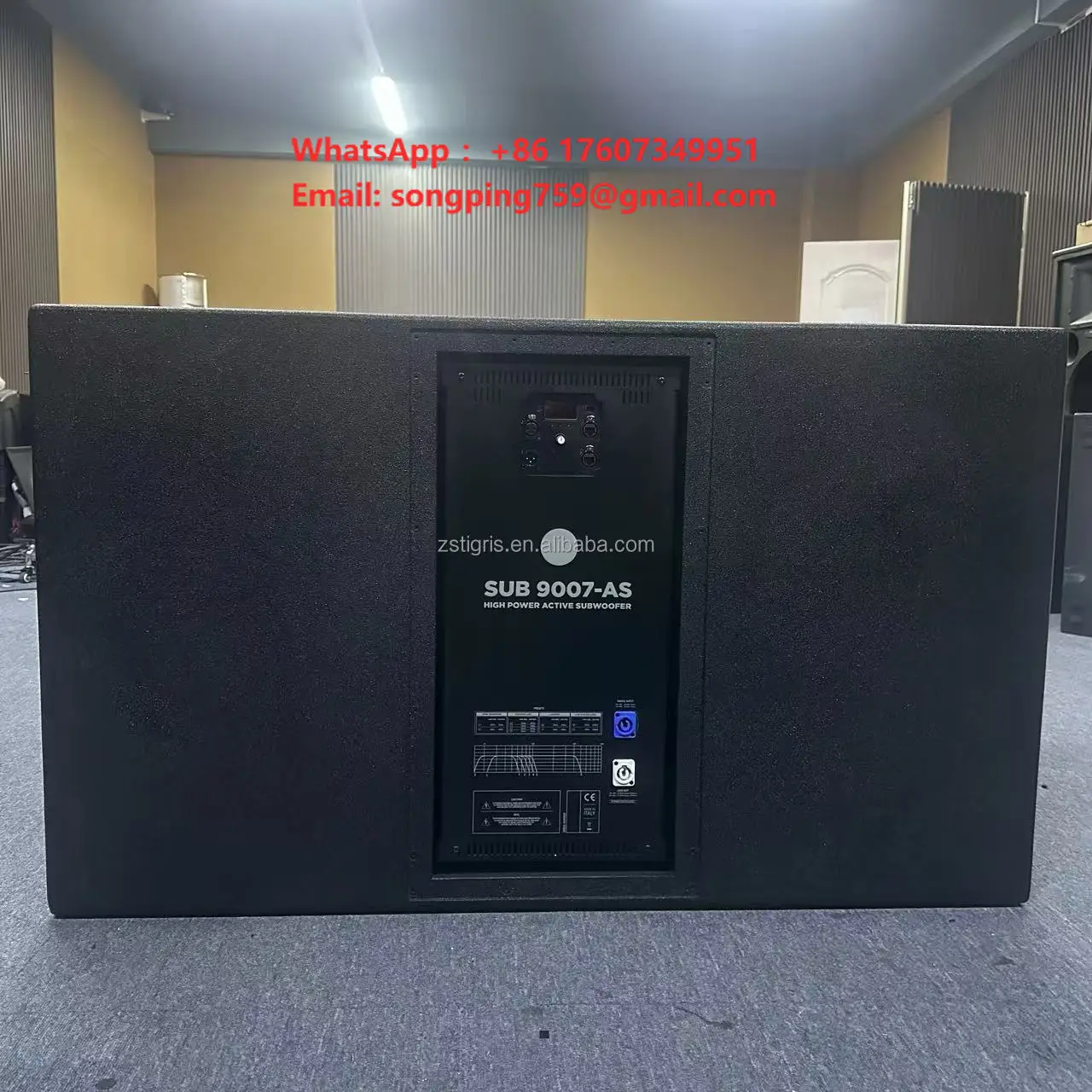 Sub 9007-AS Dual 21 Inch Powerful Active Subwoofer Audio Sound System Speakers 21 Pulgadas Woofer 9007 Subwoofer