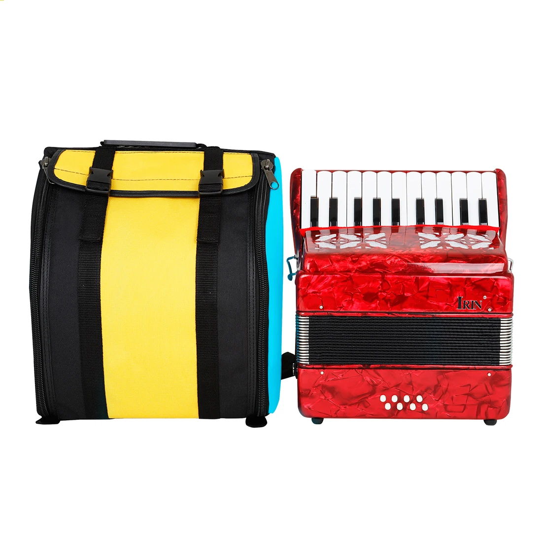 

Accordion Waterproof Backpack 22 Keys 8 Bass Accordion Oxford Bag With Shoulder Strap Keyboard Instrument Parts Accessories