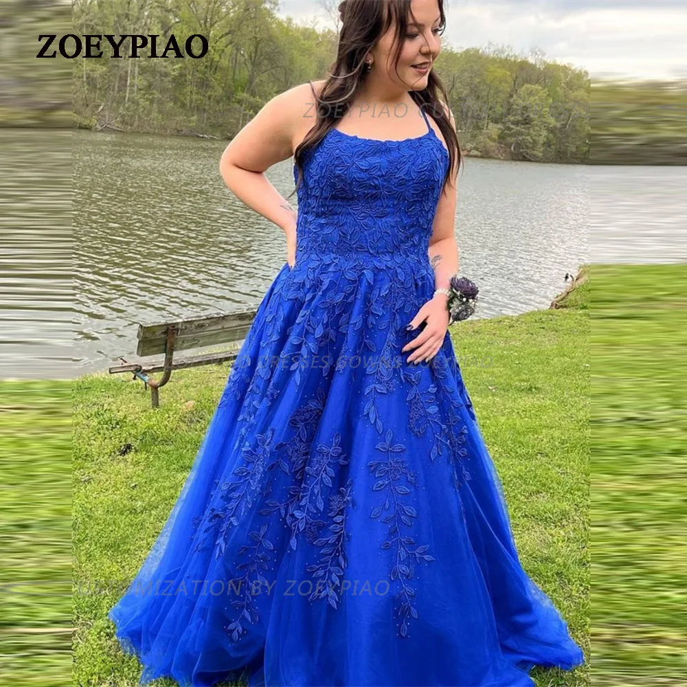 

Royal Blue Strapless Long Vestidos De Fiesta Noche Prom Party Evening Dresses Robe De Soiree Gown Frock Long Soft Tulle Dress