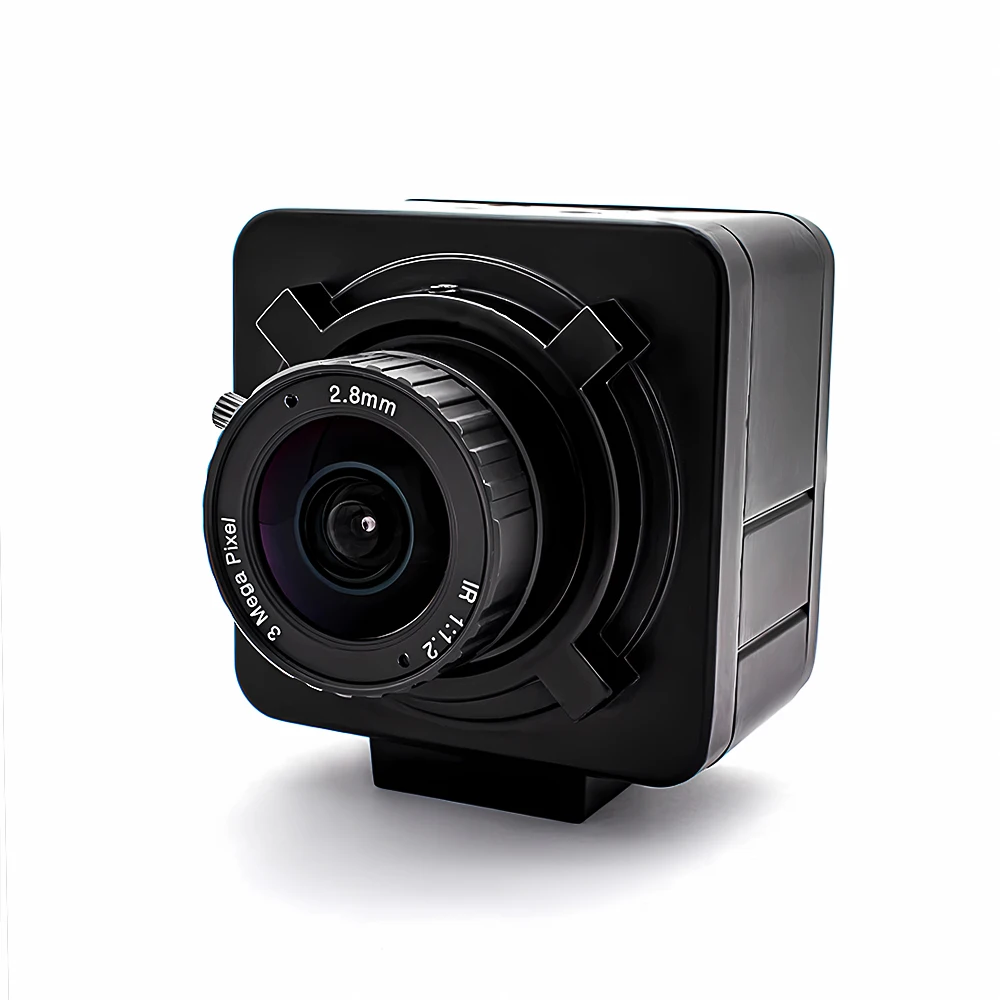وحدة كاميرا WGWK 1080P 60FPS IP 2MP IMX307 CMOS إضاءة منخفضة للغاية 2.8 مم 138 °   كاميرا ويب أمنية بتركيز ثابت RTSP Onvif POE