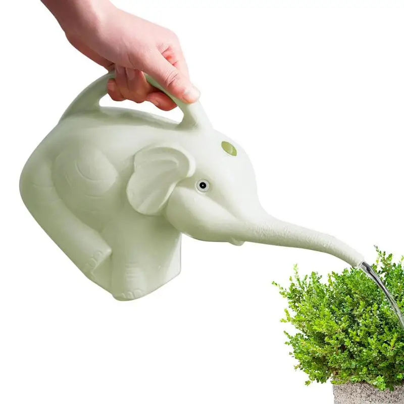 

Cute Plastic Elephant Shape Watering Pot Can Plant Outdoor Irrigation Home Accessories Gardening Tools Equipment Garden Supplies