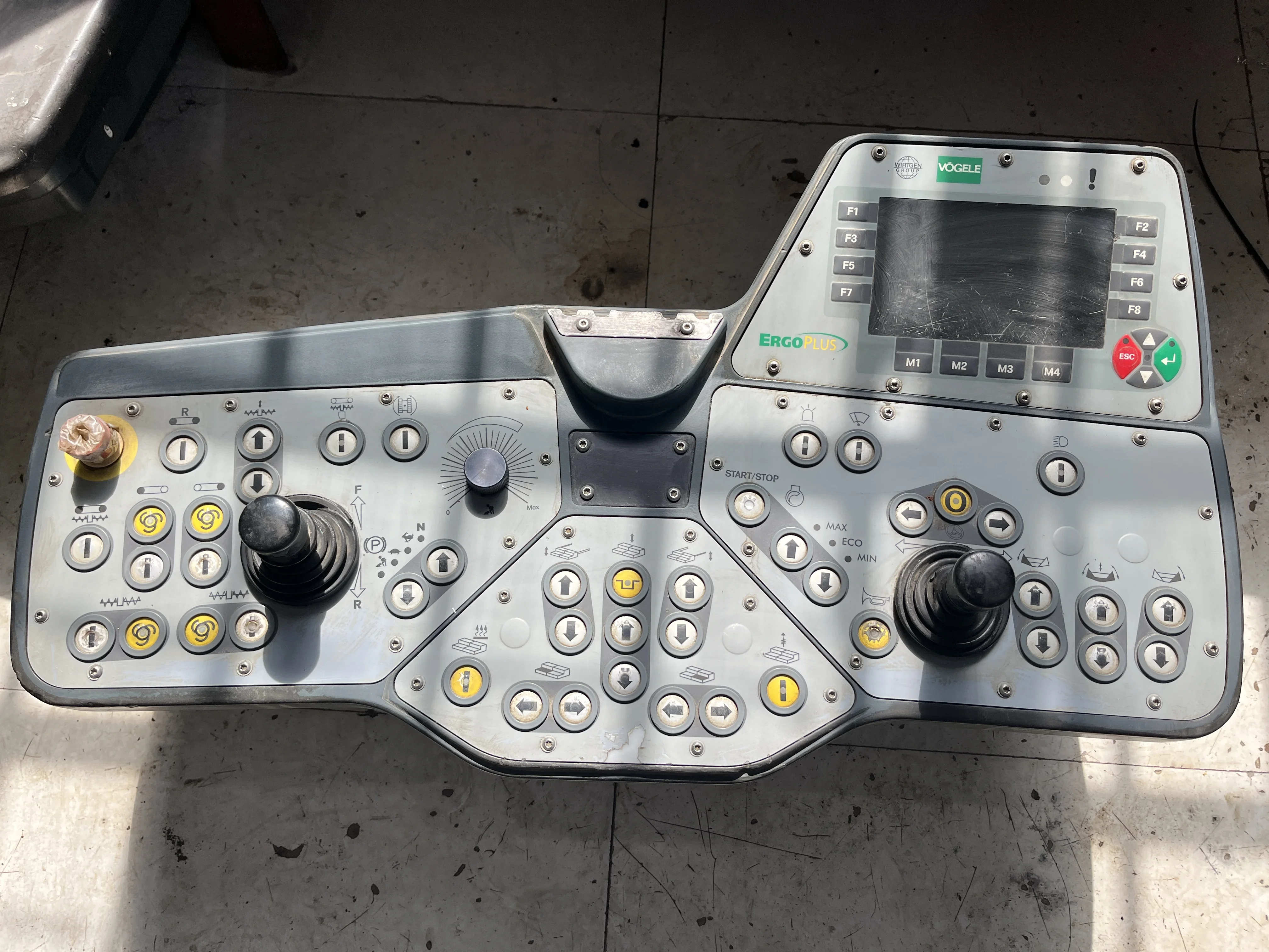 ينطبق على ملحقات رصف الأسفلت فيلم لوحة التحكم Vogel لـ S1800/s2100/s1600-2/-3 Paver Kawalan Penyebar Asfalult #2