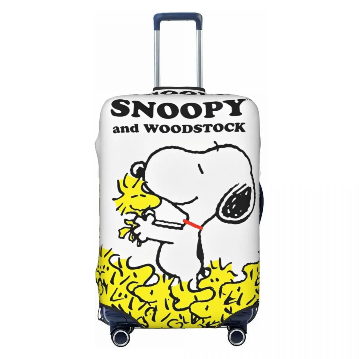 

Snoopys милые собаки Вудсток дорожный чехол для багажа Высокое качество защита для чемодана моющиеся чехлы для багажа подходят для багажа 18-32 дюймов