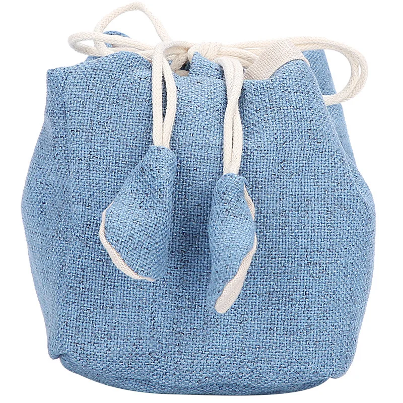 Cotton And Linen Teaware Storage Bag Simple Teapot Bag Portable Travel Tea Set Storage Bag Household Tea Set Accessories LC655