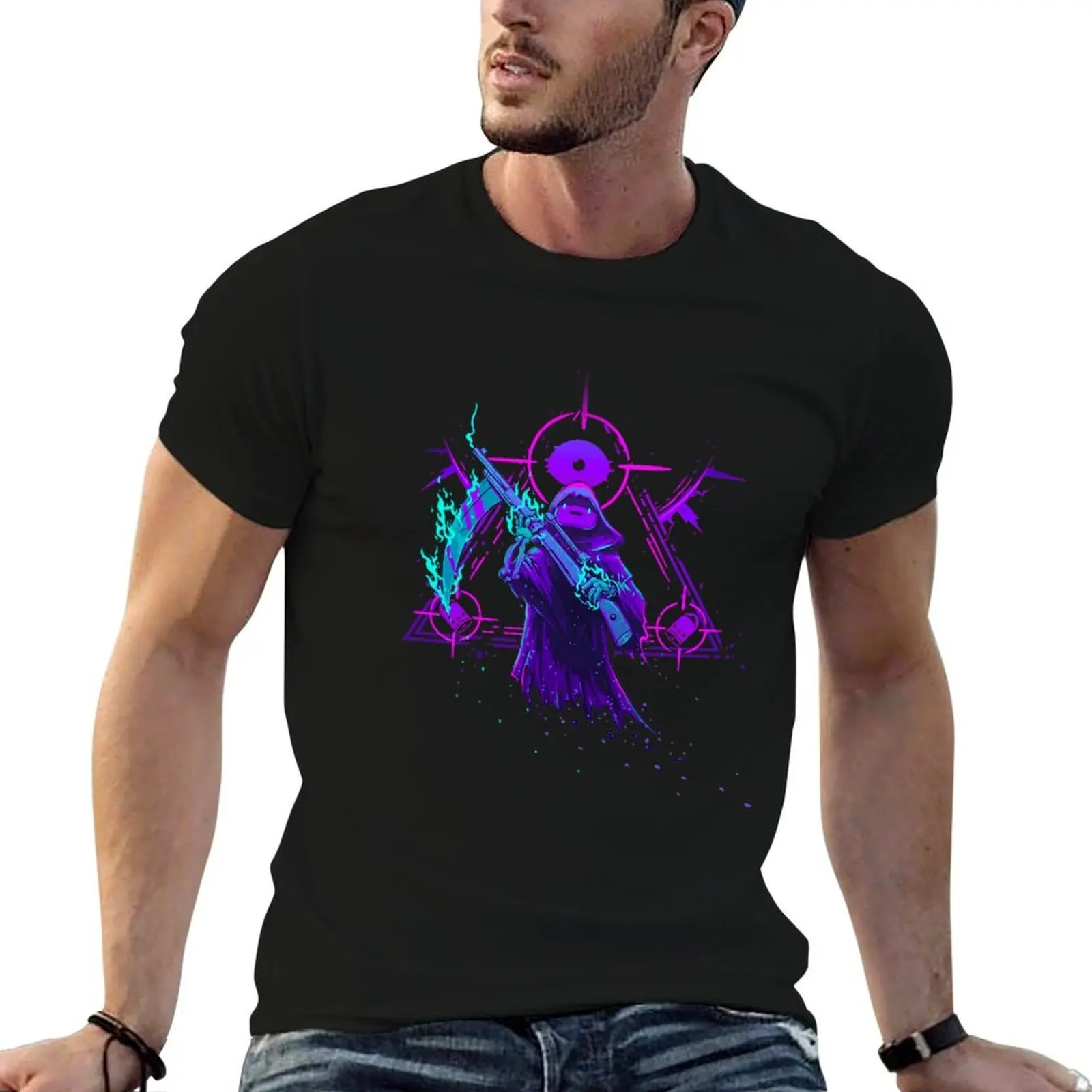 Enter The Gungeon Lich Fanart T-Shirt t shirt custom print graphic t shirts for man t shirts for man pack white T-shirt