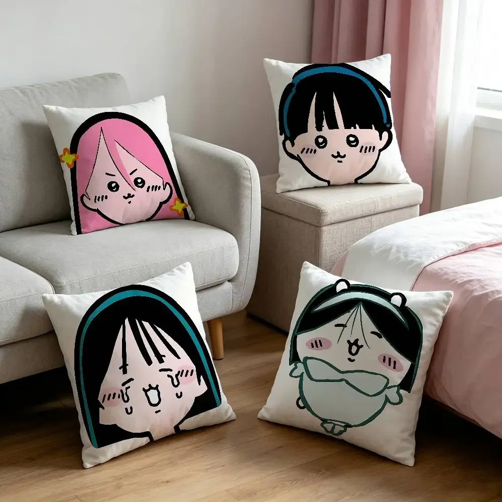 Cute Alien Stage Customizable Square Pillowcases, Stylish And Soft, Perfect For Beds, Cars, And Sofas.