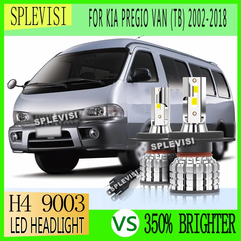 

rapid and efficient heat dissipation Easy Setup LED Headlight Bulbs For Kia Pregio Van (TB) 2002 2003 2004 2005 2006 2007-2018