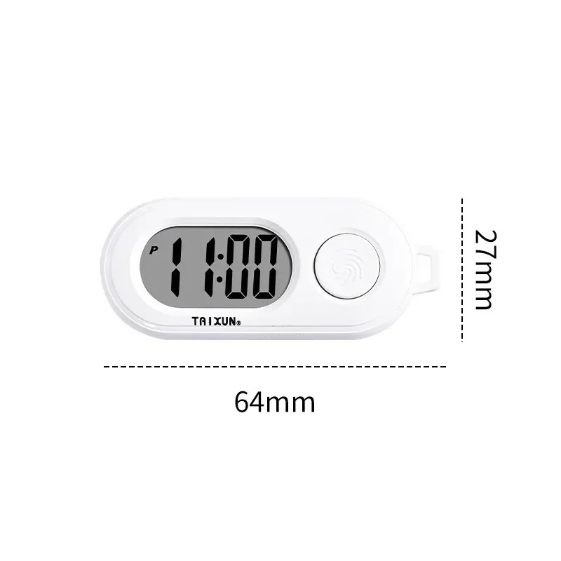 Suitable for Various Scenarios | Multi Purpose Accessory Portable Mini Stopwatch Timer Keychain with LCD Screen