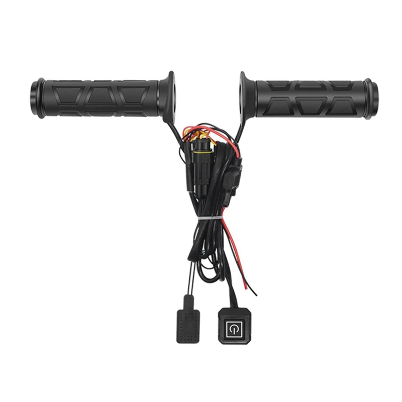 

AA-Hand Warmer Grip Smart Temperature Control Adjustable Hot Grip Handle Waterproof ATV Handlebar Heater For Motorcycles