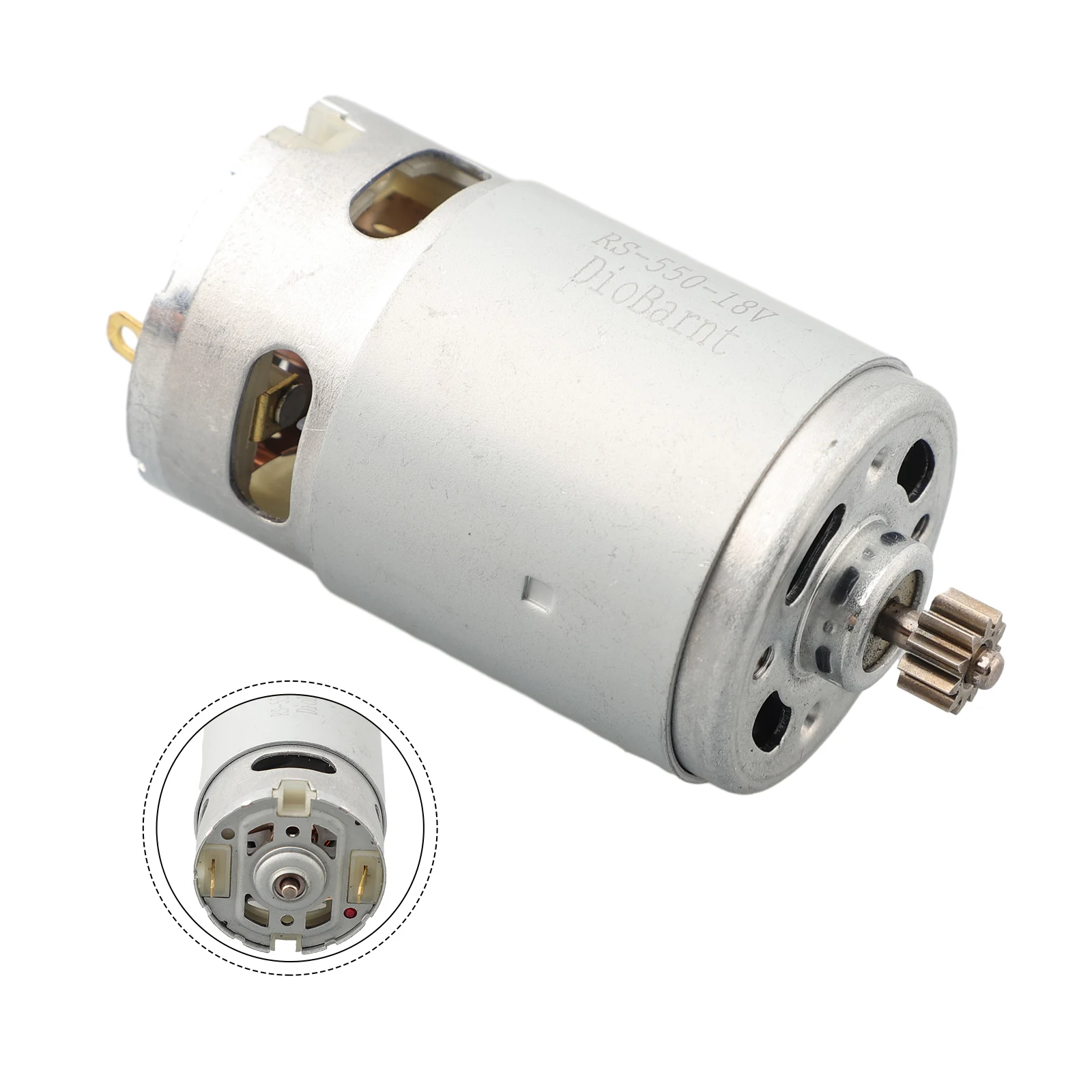12v-1.3A DC Motor RPM DC Motor 27500 RPM High Power Low Noise Two-speed 11 Teeth For Electric Drill High Power