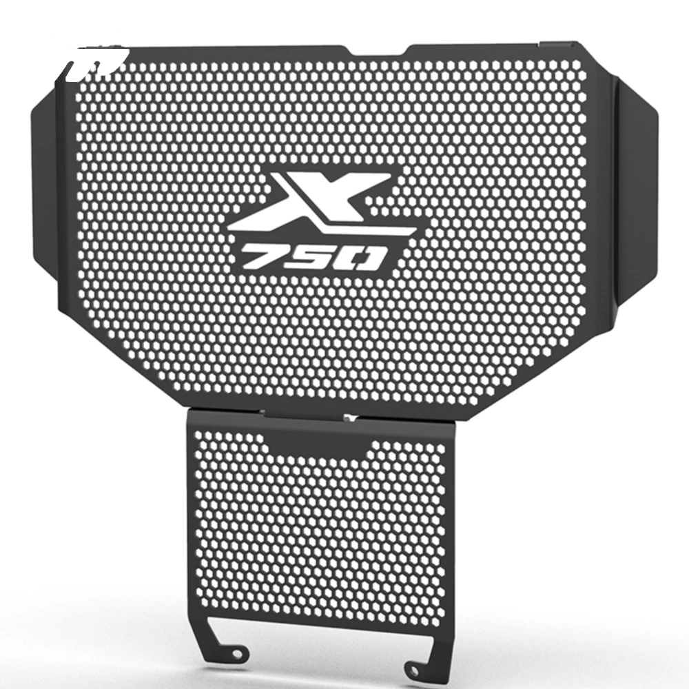 อุปกรณ์เสริมสำหรับฮอนด้า X-ADV xadv 750 2017-2020 2019 2018อุปกรณ์เสริมรถจักรยานยนต์สีดำหม้อน้ำกระจังอุปกรณ์ปกป้องป้องกันคูลเลอร์