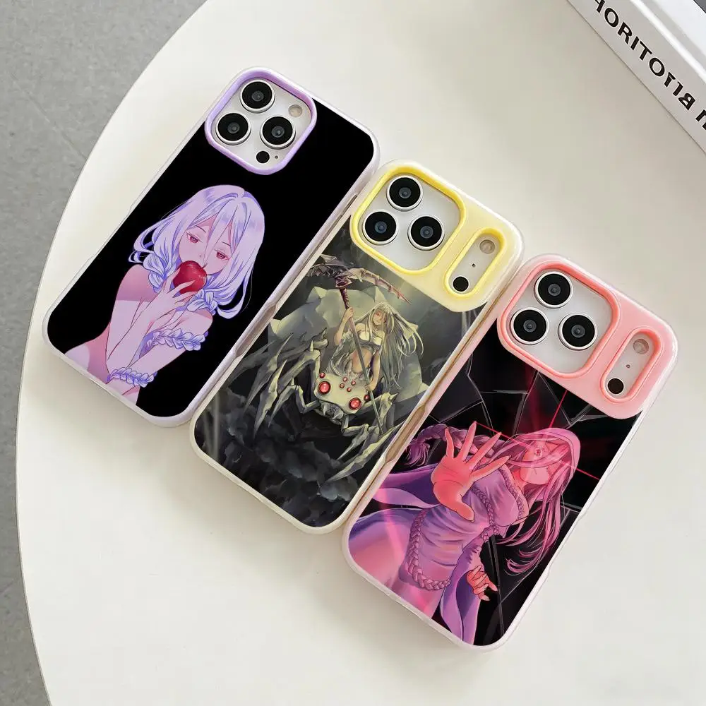 

Anime S-So I M a Spider Phone Case Colorful 2‑in‑1 Jelly Matte Clear Full Protection Case For iPhone 11‑17 Series
