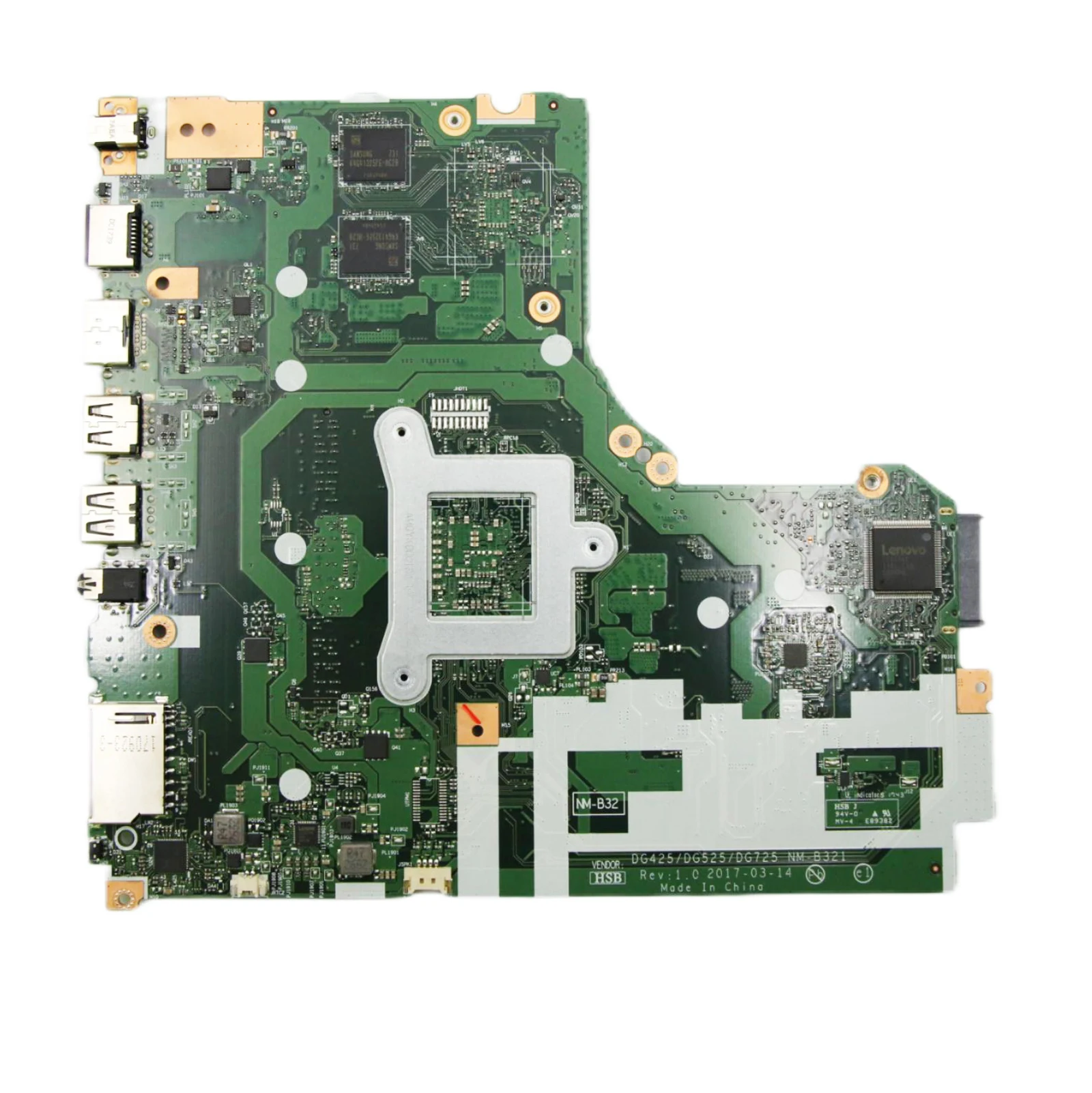 For Lenovo Ideapad 320-14AST Laptop Motherboard NM-B321 Mainboard A9 9425 CPU M350 2G GPU DDR4