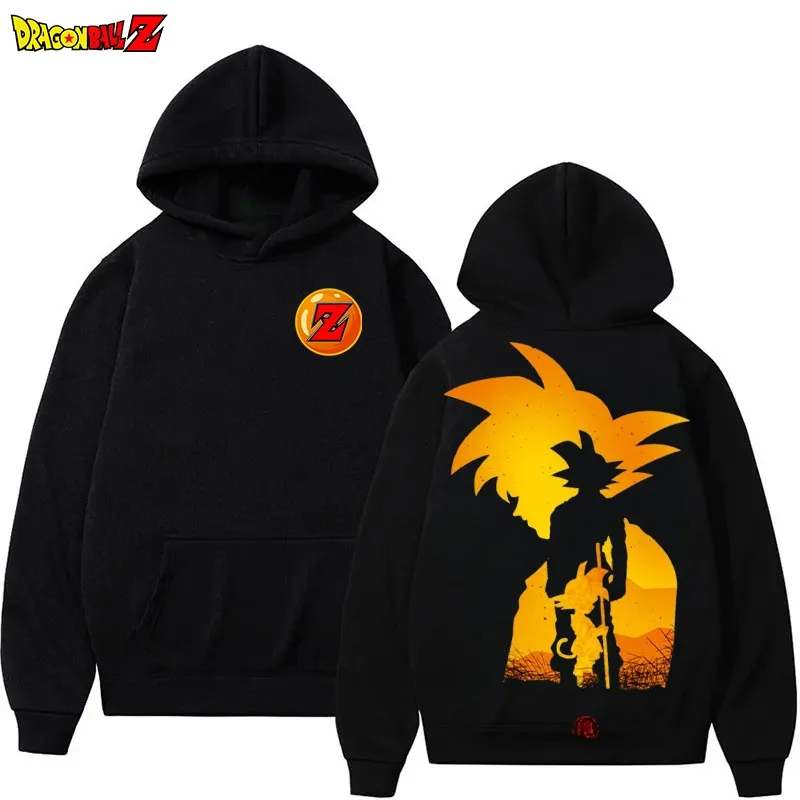 

Осень/зима 2022, теплая толстовка с принтом Dragon Ball, уличная мужская модная повседневная толстовка Y2k, уличная модная нейтральная толстовка
