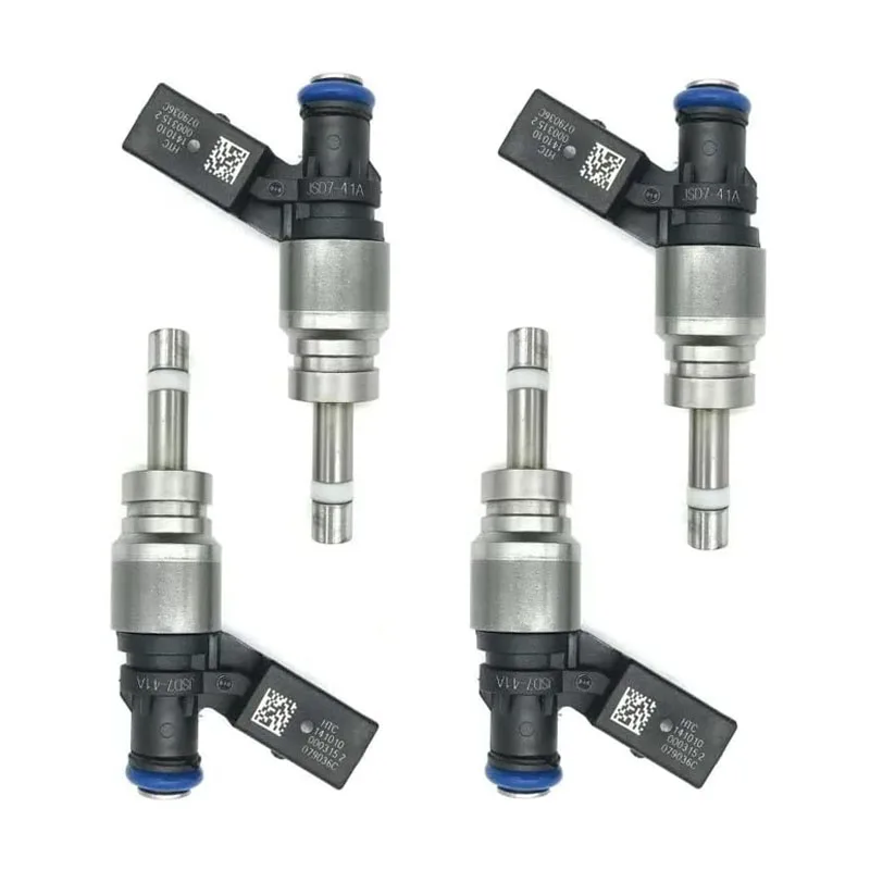 4Pcs 06E906036C Fuel Injectors For Audi A4 A6 Avant Allroad A8 3.2 FSI quattro S8 5.2 FSI 2005-2011 Remanufactured