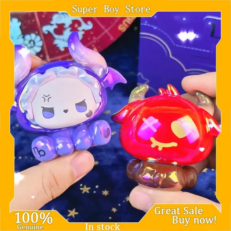 

In Stock Lucky Emma Hey Zodiac Series Mini Blind Box Exquisite And Interesting Toys Cute Best Gift Trendy Collectible Figurines