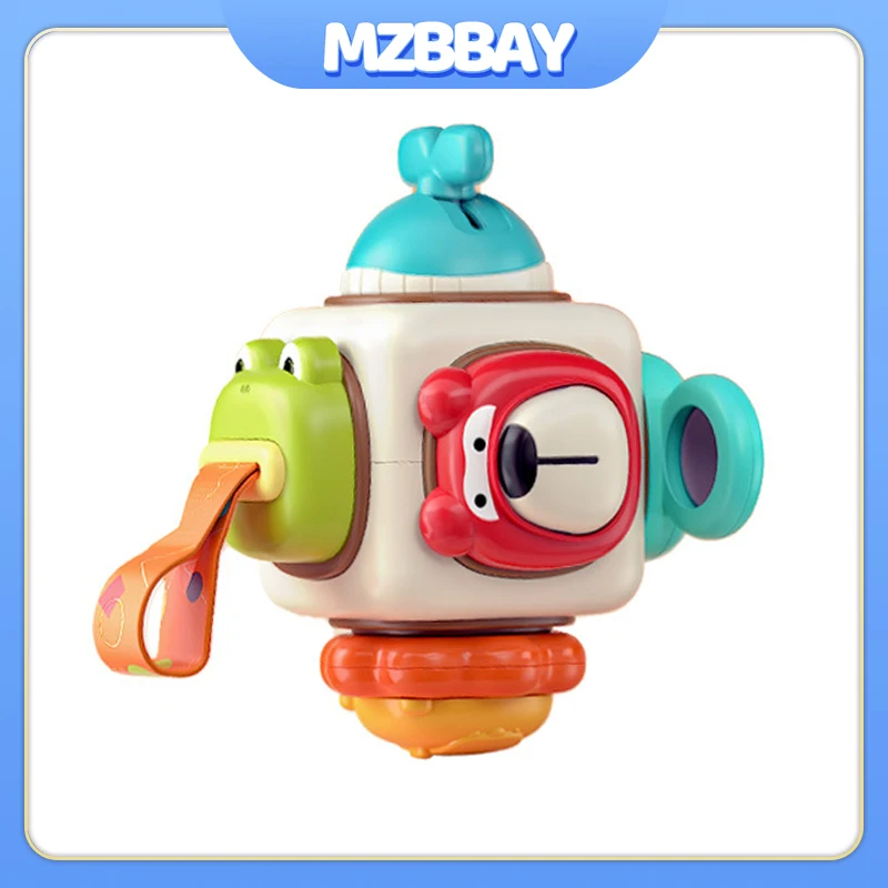 

Montessori Polyhedron Busy Activity Cube Toys Baby Training Busy Hand Grasping Ball Toys Kids Puzzle Sensory Learning Toys Gift